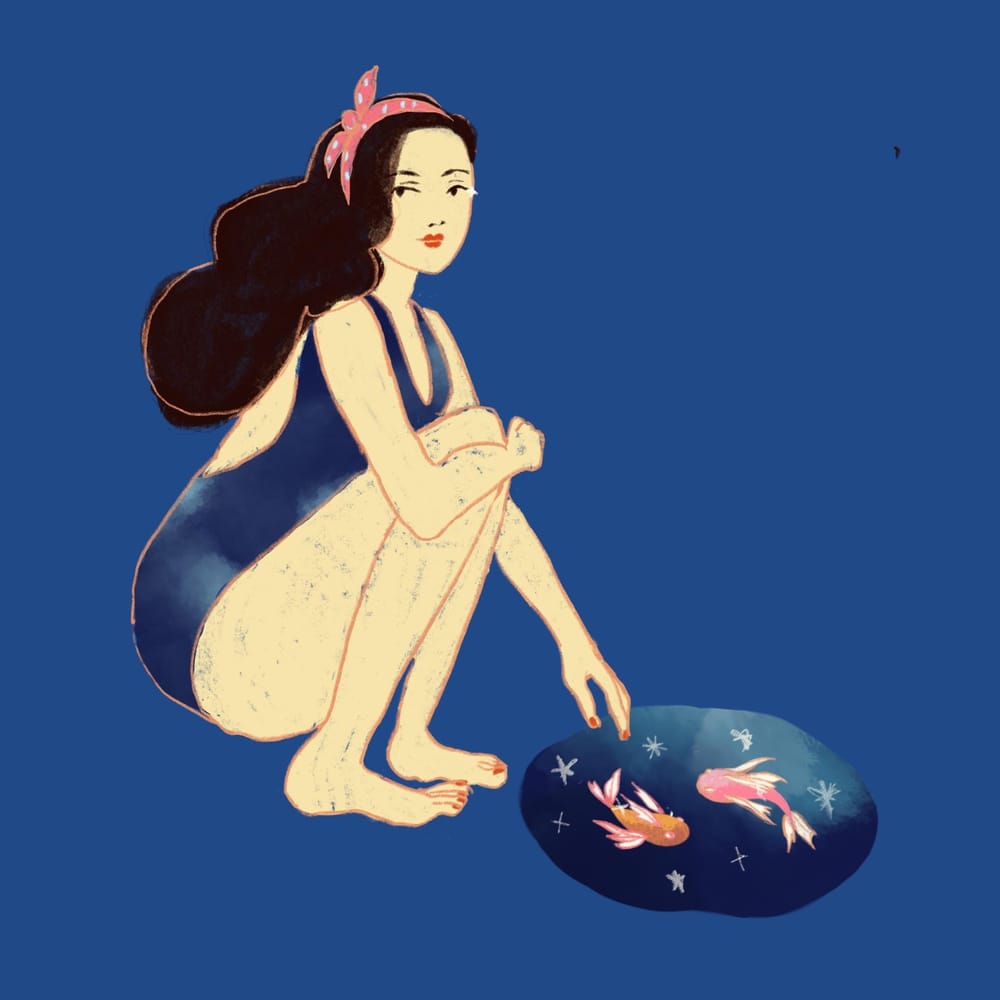 pisces girl - image 4 - student project