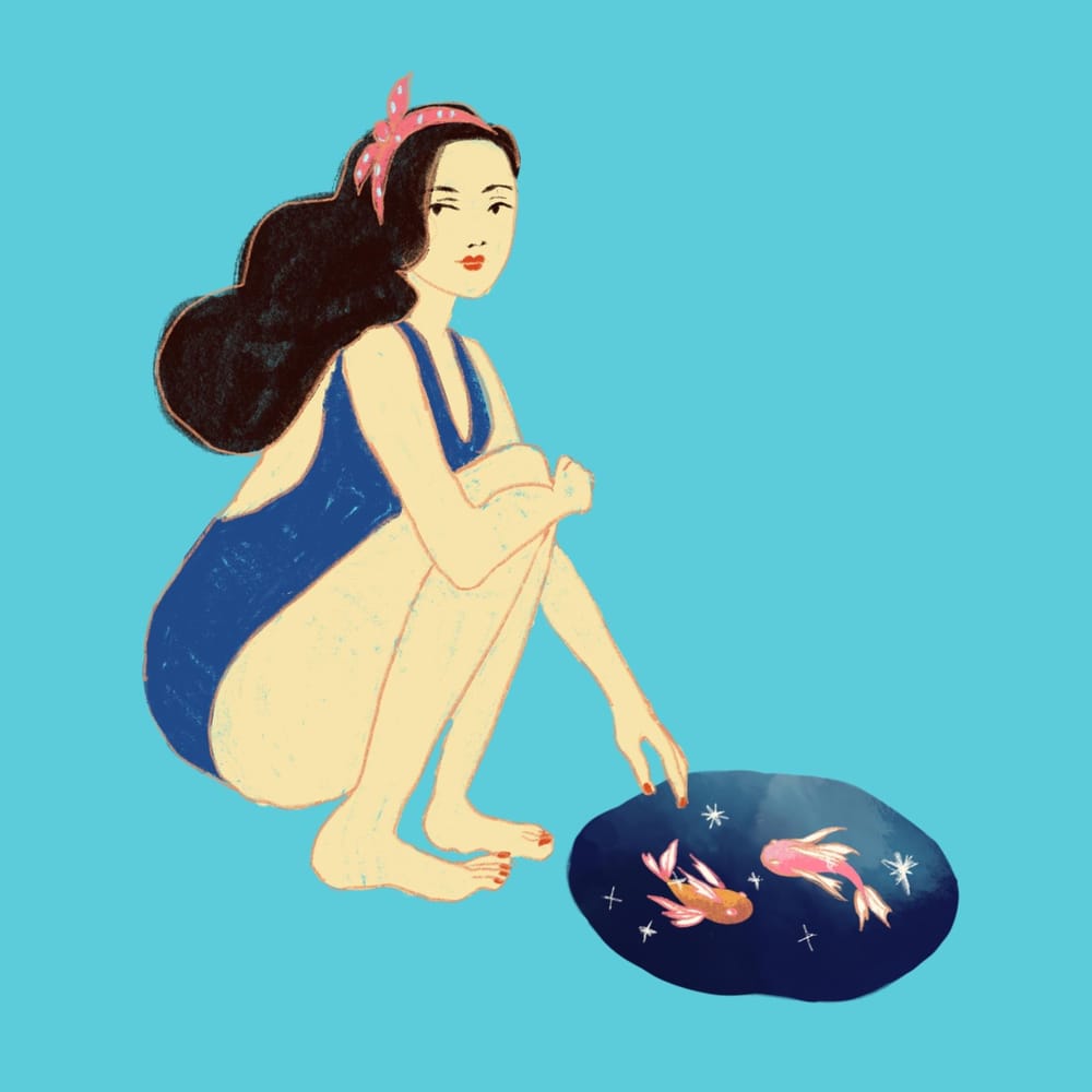 pisces girl - image 3 - student project