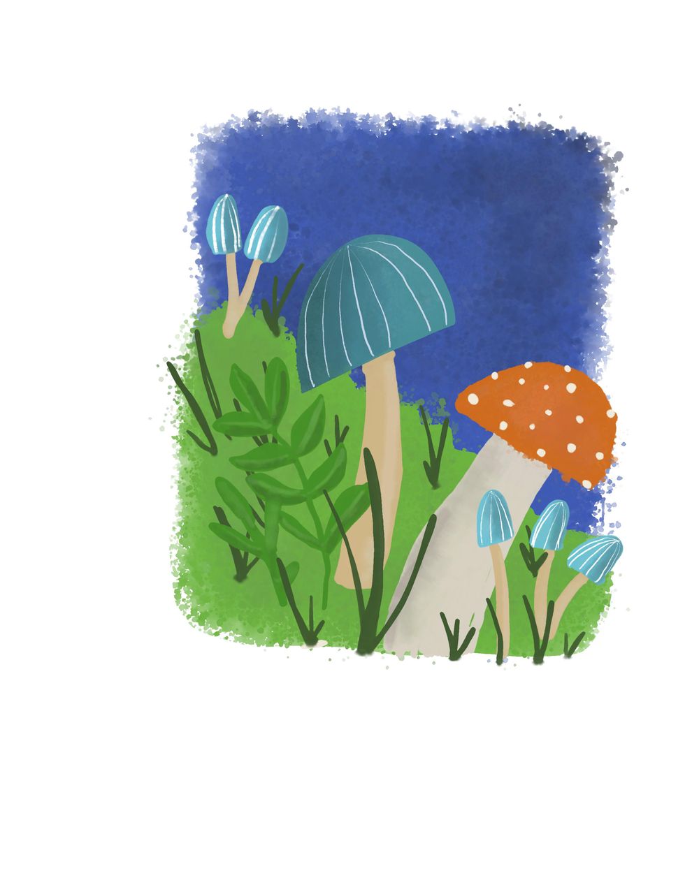 Mushrooms 3 ways - image 3 - student project