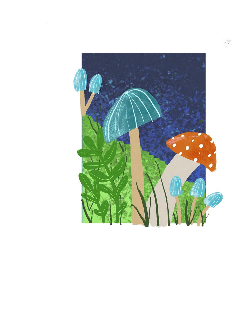 Mushrooms 3 ways - image 2 - student project
