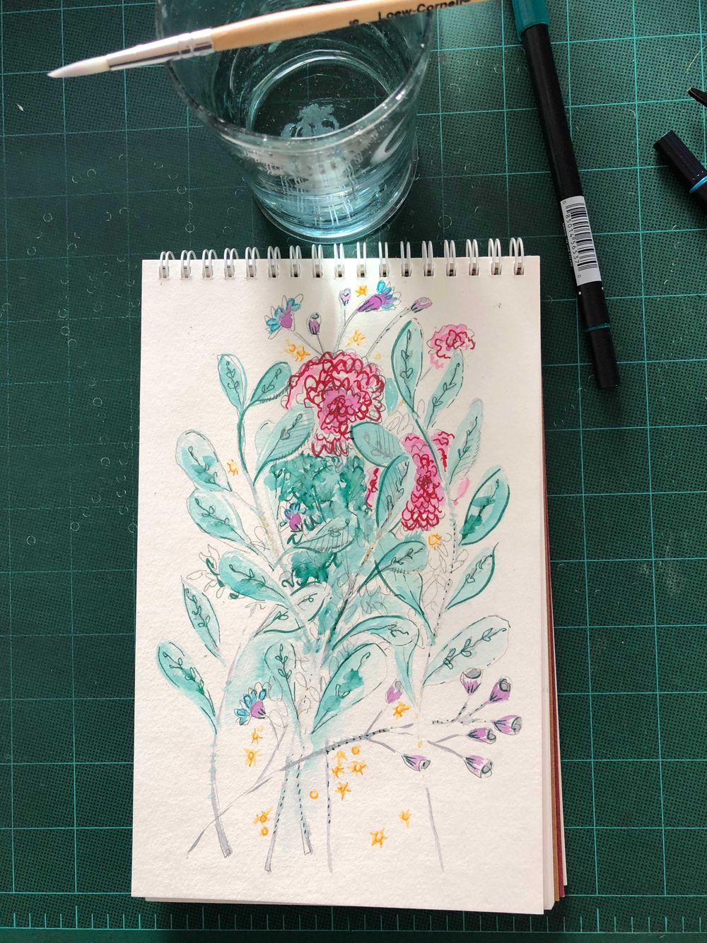 Making my own expressive florals - image 1 - student project