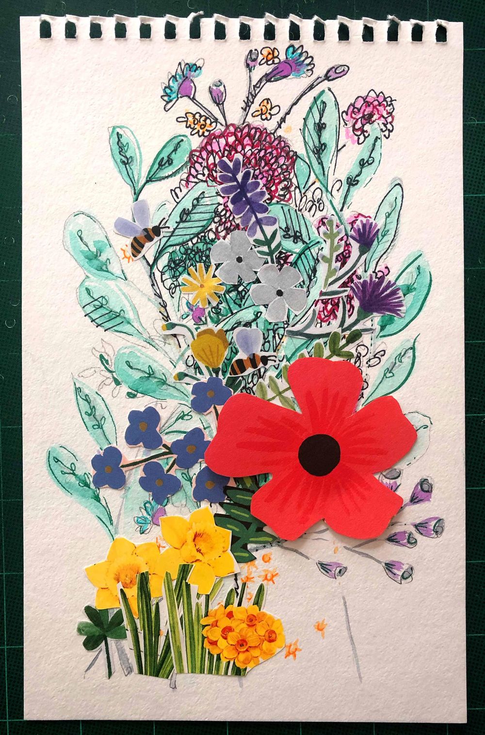 Making my own expressive florals - image 4 - student project