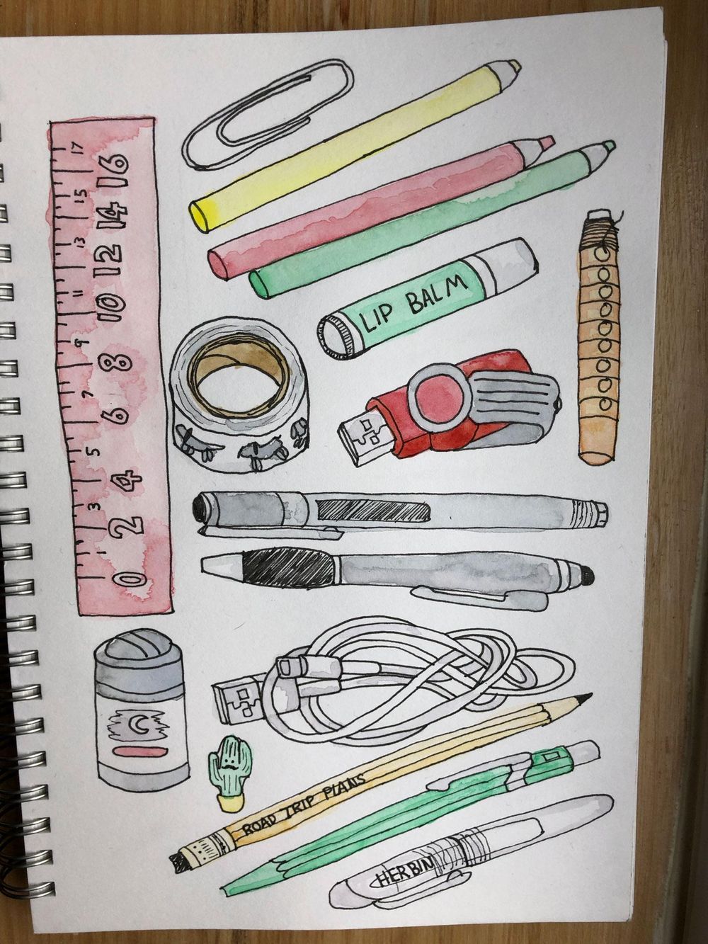 Everything in my pencil case - image 1 - student project