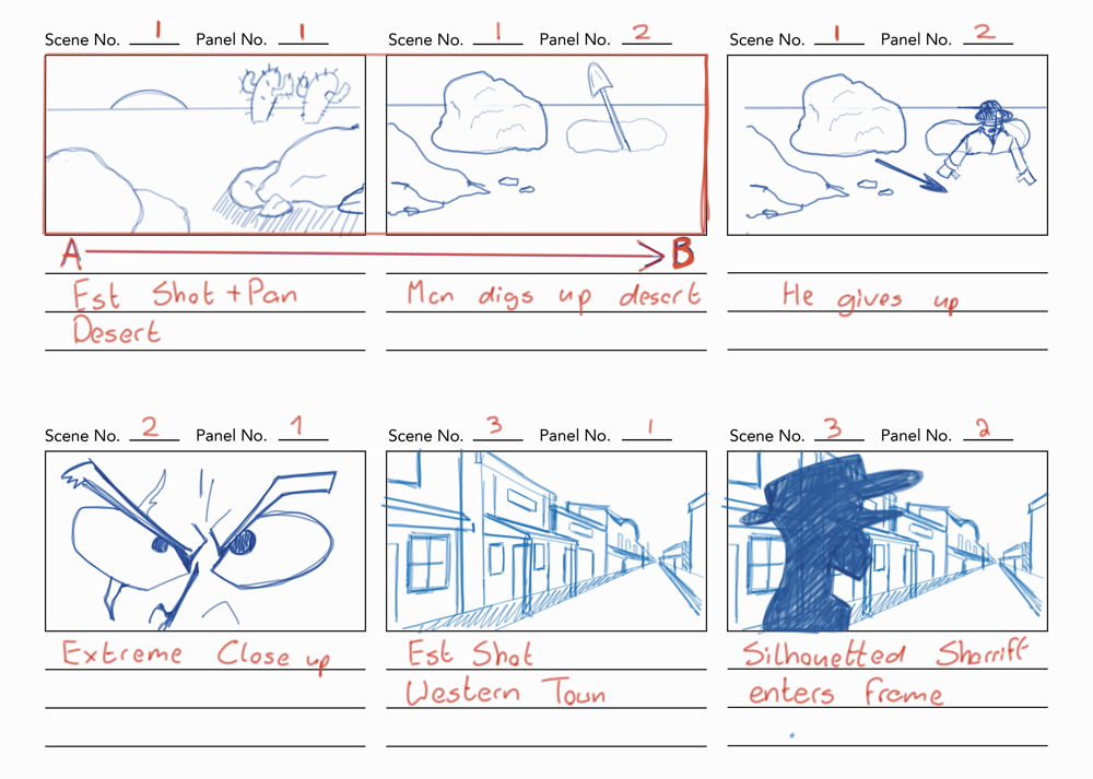 Western Scene by Sean Drew - image 1 - student project