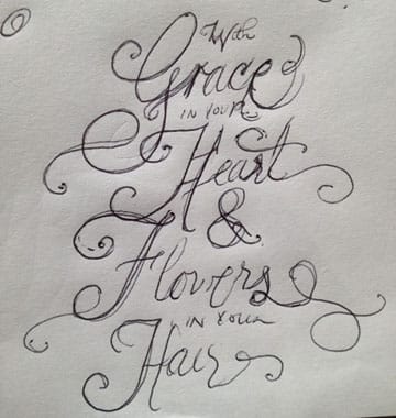 "With Grace in your Heart and Flowers in your Hair" - image 5 - student project