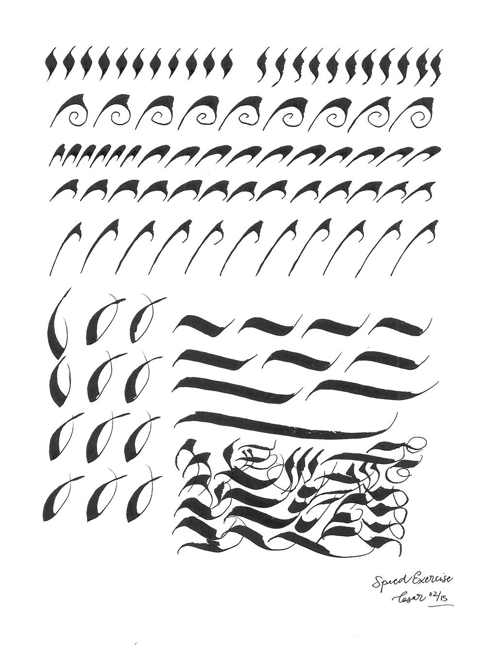 Great Gothic Boot Camp Challenge: Exercise 1, 2, Speed + Ornament Design - image 3 - student project