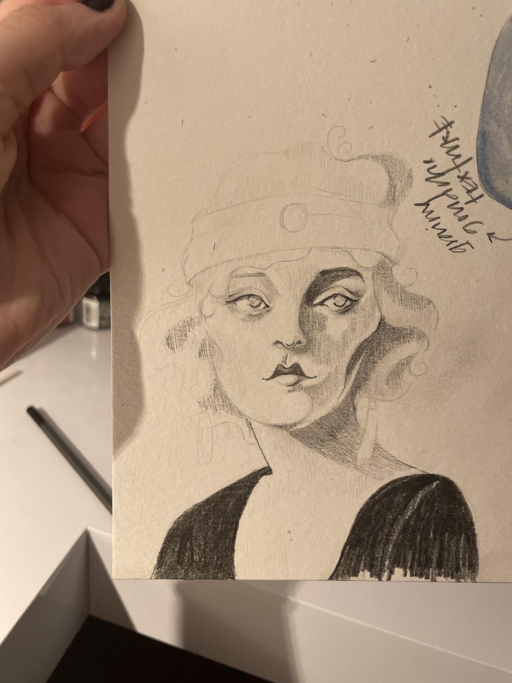 1920’s portrait - image 2 - student project