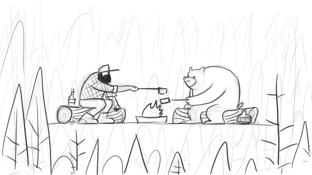 Campfire Bear - image 3 - student project