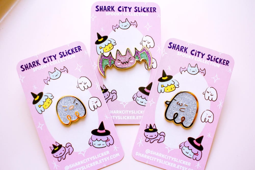 Halloween Enamel Pin Series - image 1 - student project