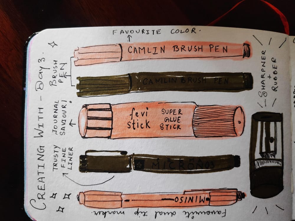 Illustrated Journaling: 14 Days of Prompts - image 3 - student project