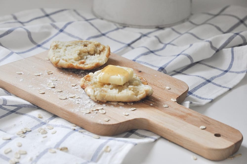Homemade English Muffin - image 2 - student project