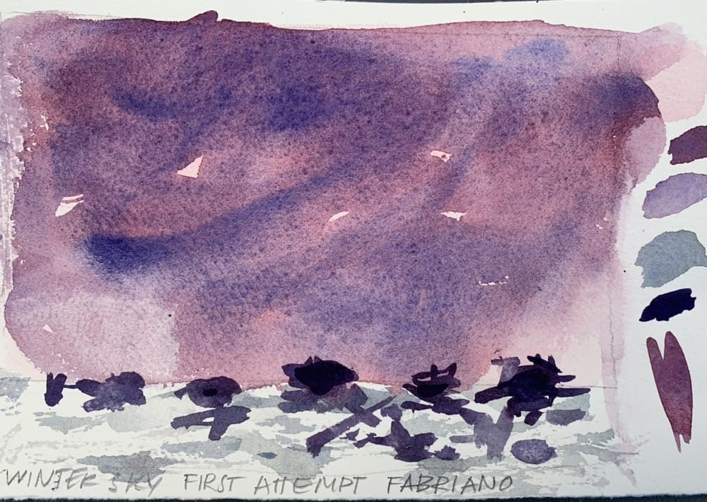 Watercolor landscape workshop - image 40 - student project