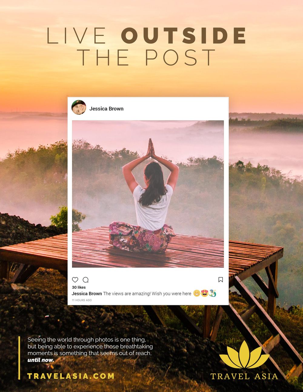 Travel Company Campaign Ad - image 1 - student project