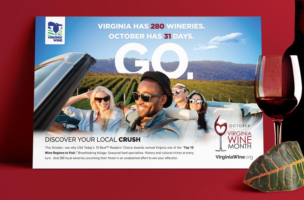 Wine Tourism Campaign Poster and Print Ad - image 2 - student project