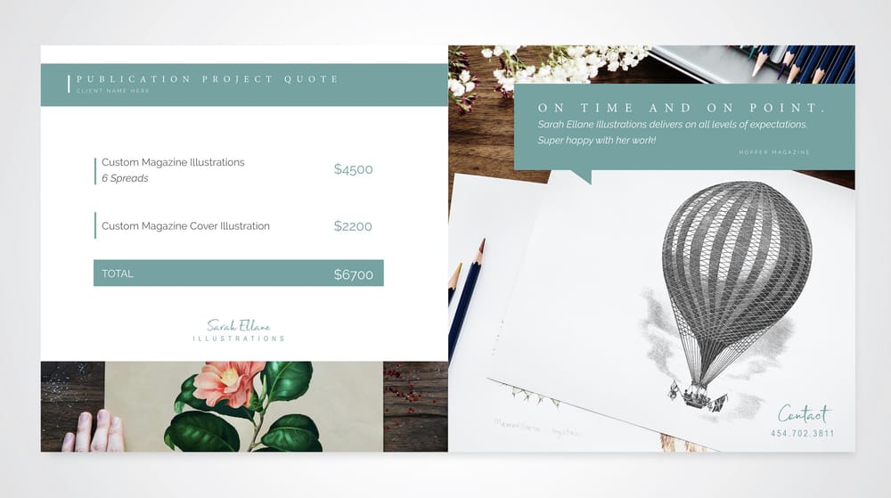 A Way to Quote That Could Help You Pitch A Higher Price - image 2 - student project