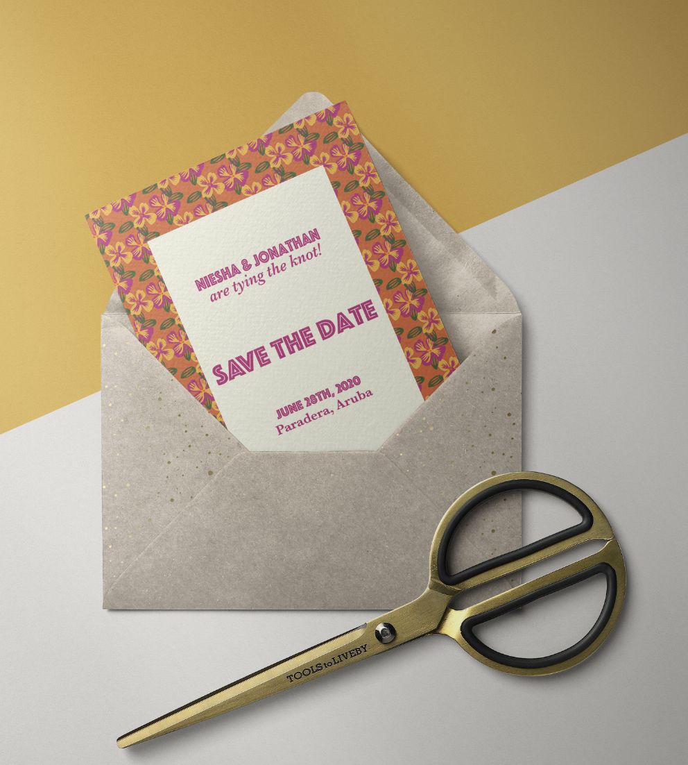Gen's Project: Niesha & Jonathan's Save the Date - image 3 - student project