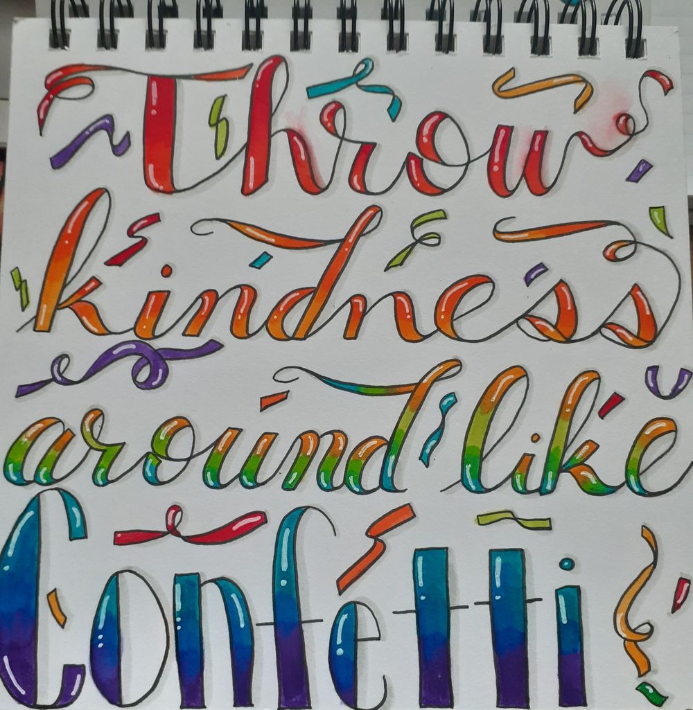 Sketching with letters - image 2 - student project