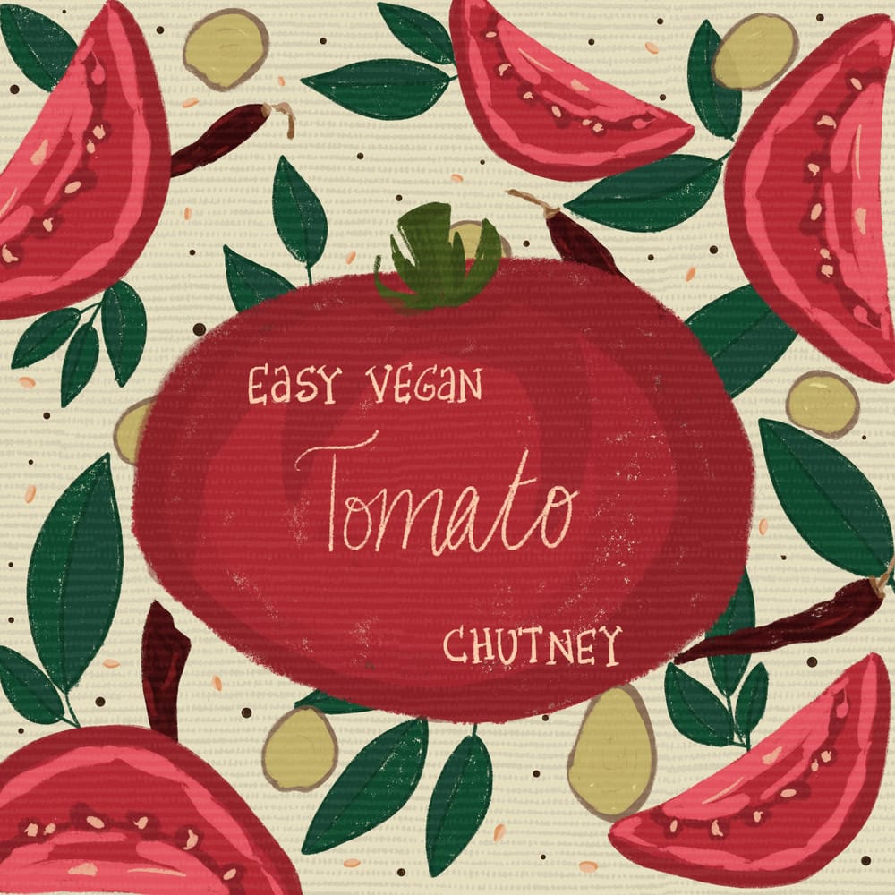 Easy Vegan Tomato Chutney - image 5 - student project