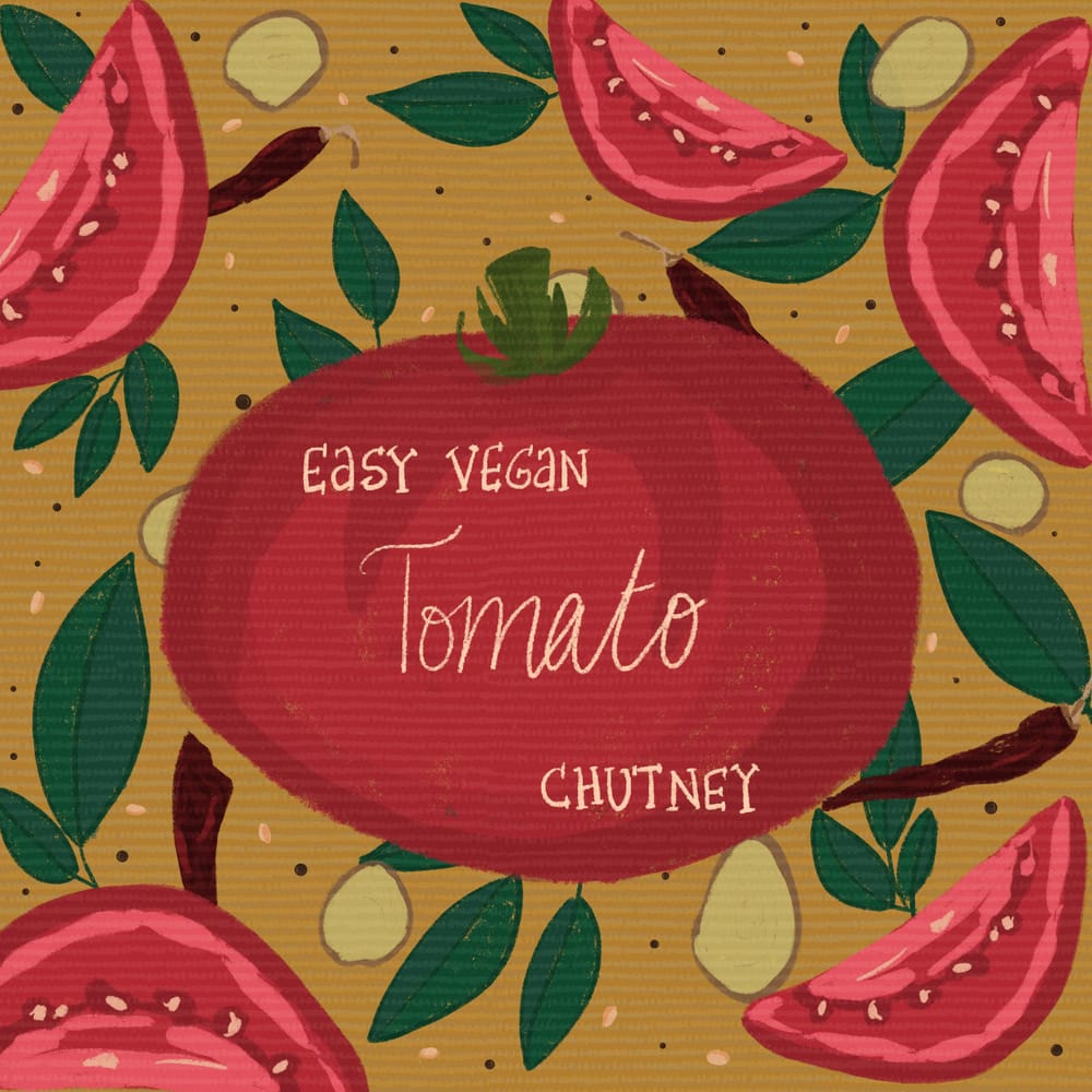 Easy Vegan Tomato Chutney - image 4 - student project
