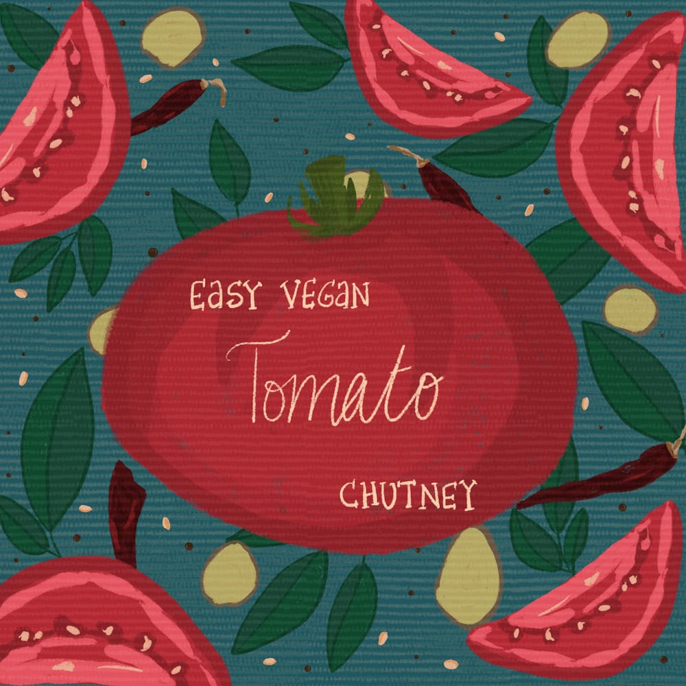 Easy Vegan Tomato Chutney - image 3 - student project