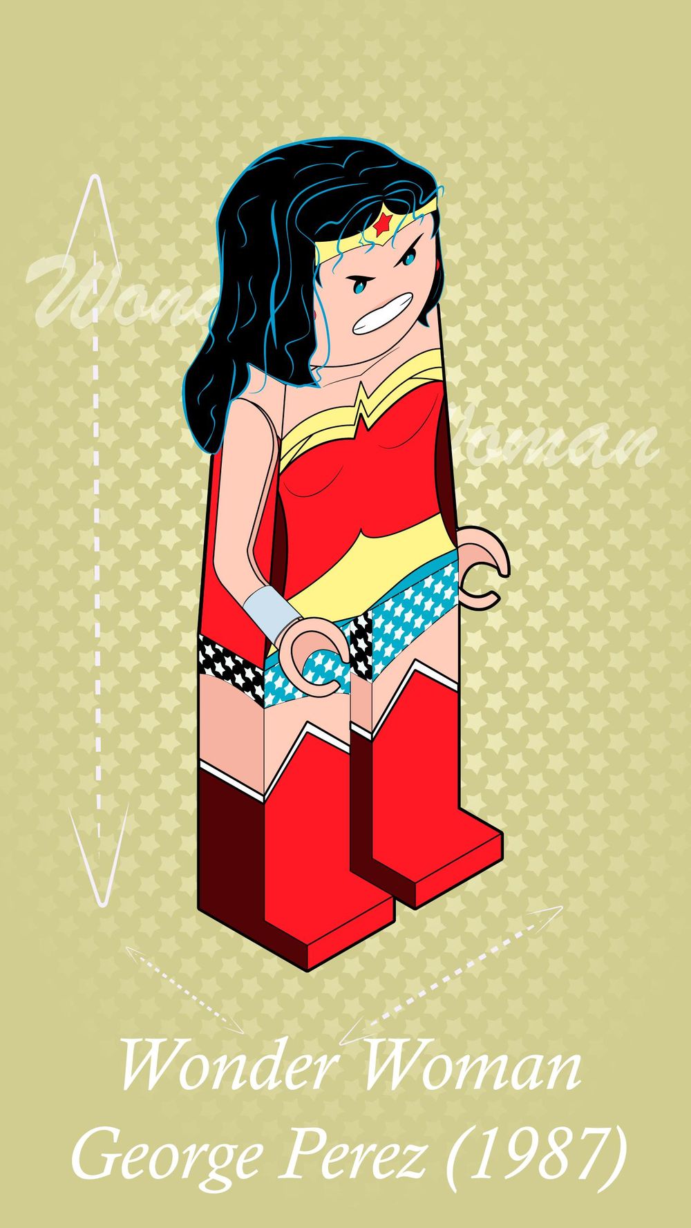 Wonder Woman Lego - image 1 - student project
