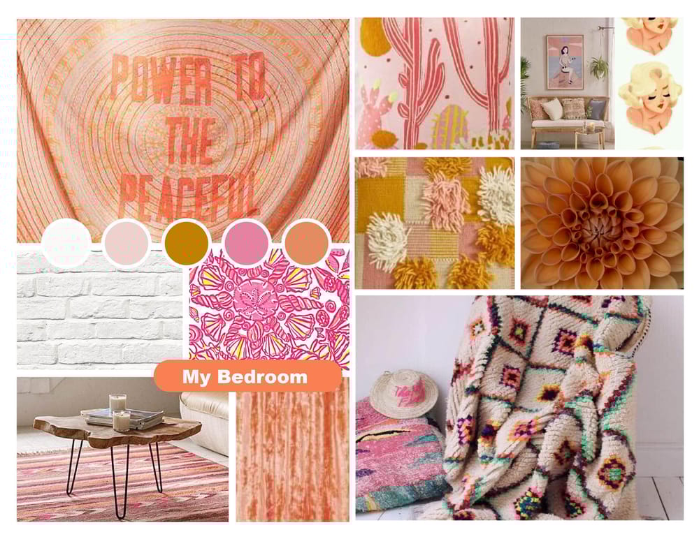 Bedroom Moodboard - image 1 - student project
