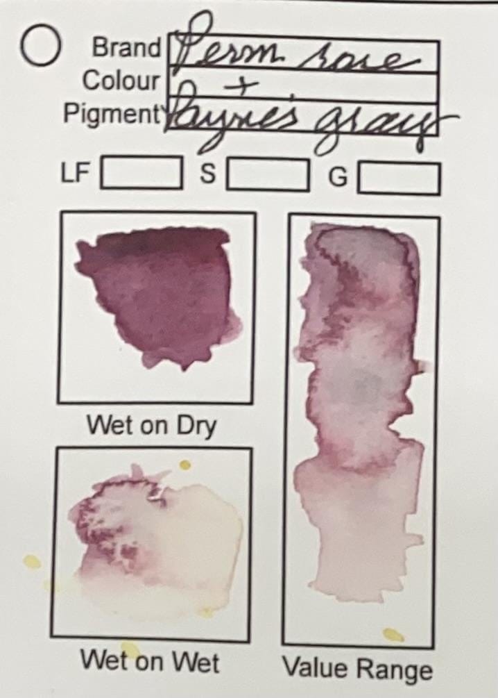 Toby's color swatching sheet - new discoveries - image 2 - student project