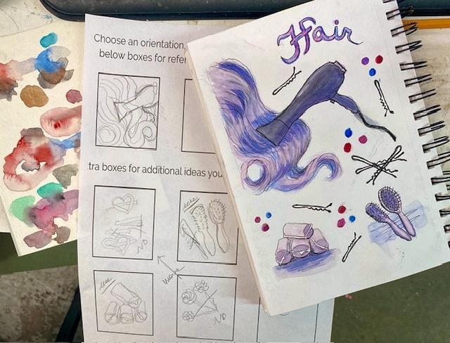 Storyboard 3 versions - image 2 - student project