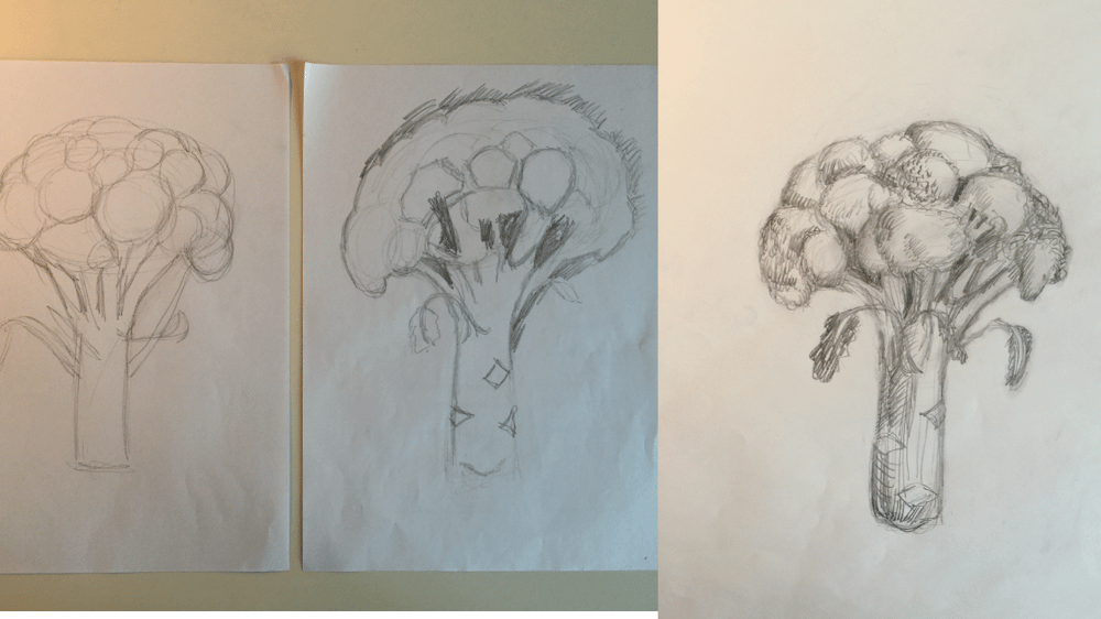 The Broccoli Show - A drawing example project - image 2 - student project