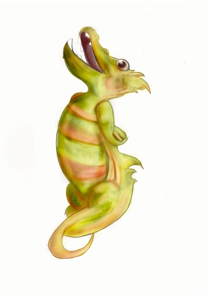 Crocodile character - image 4 - student project