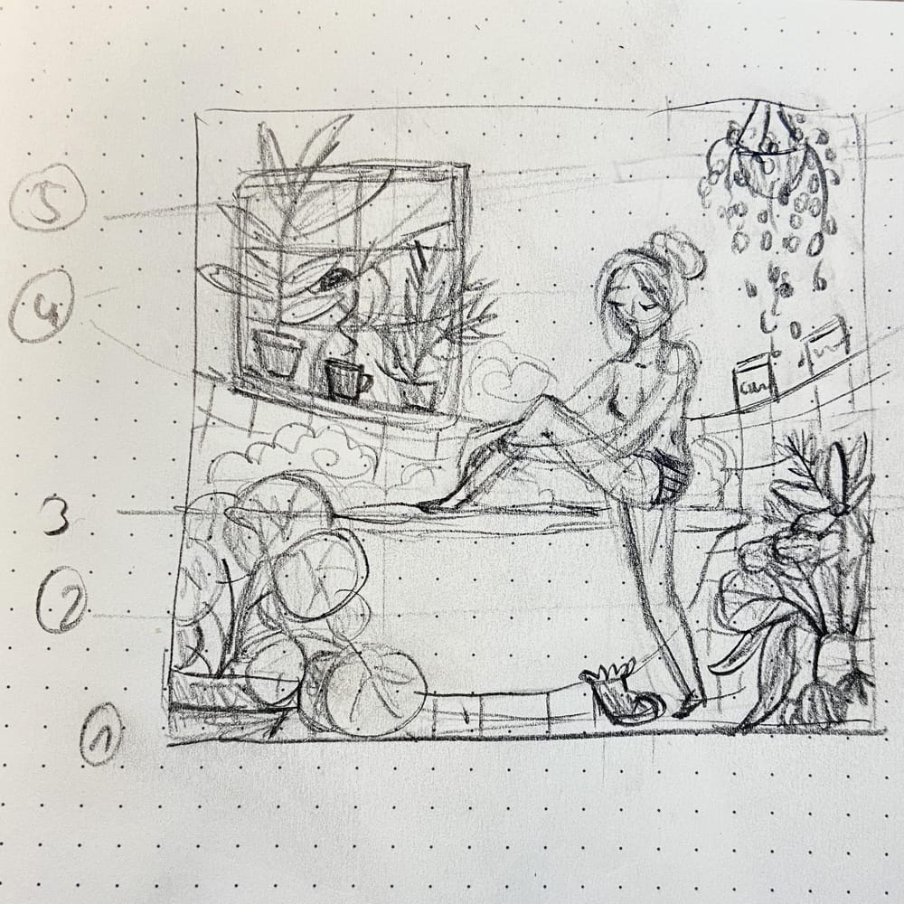 Suddenly summer - A plant composition - image 1 - student project