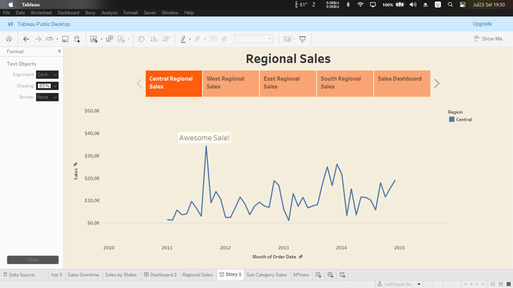 Sales Analysis Dashboard_LD - image 1 - student project