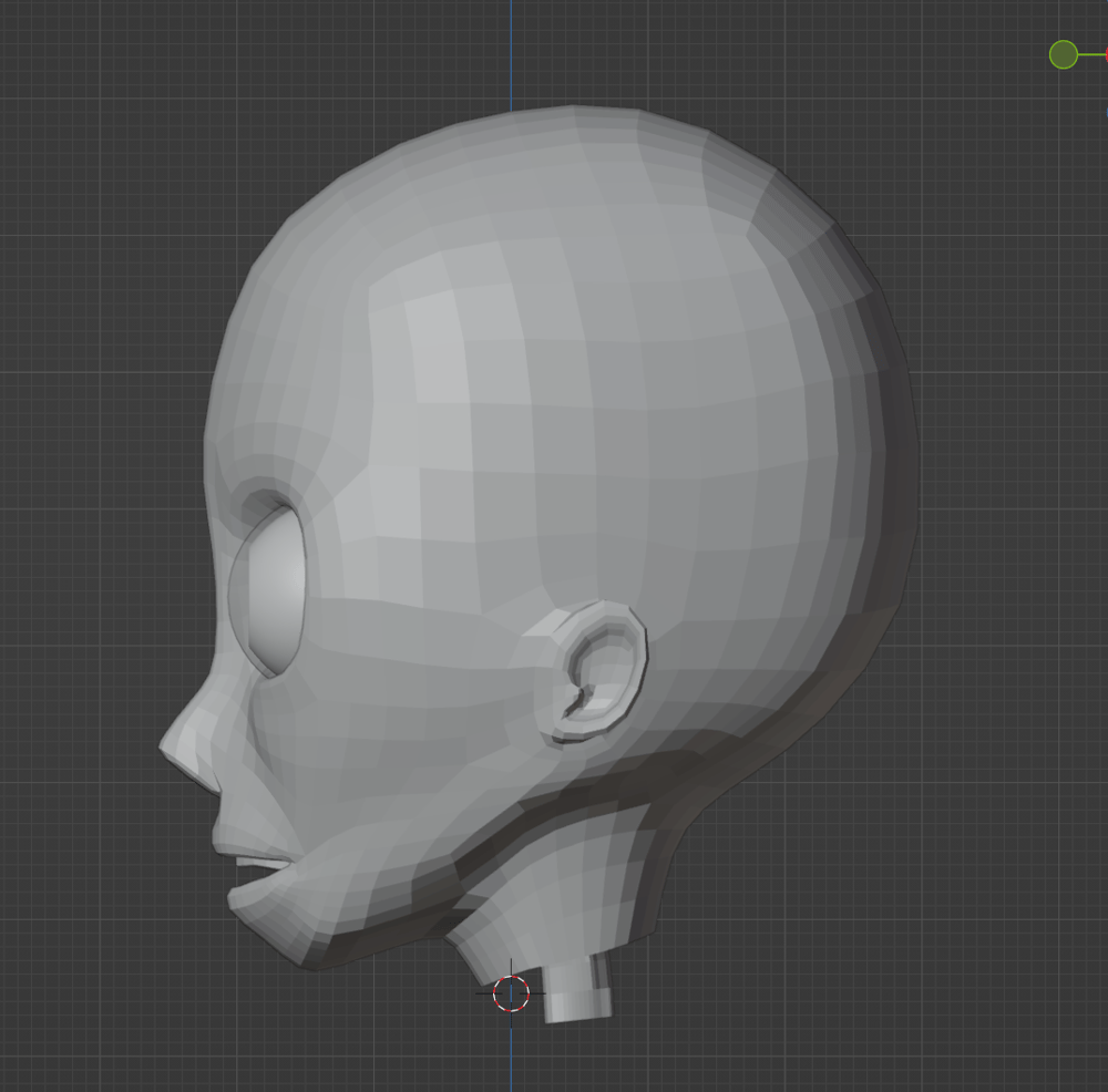 Head front/side/rear view - image 1 - student project