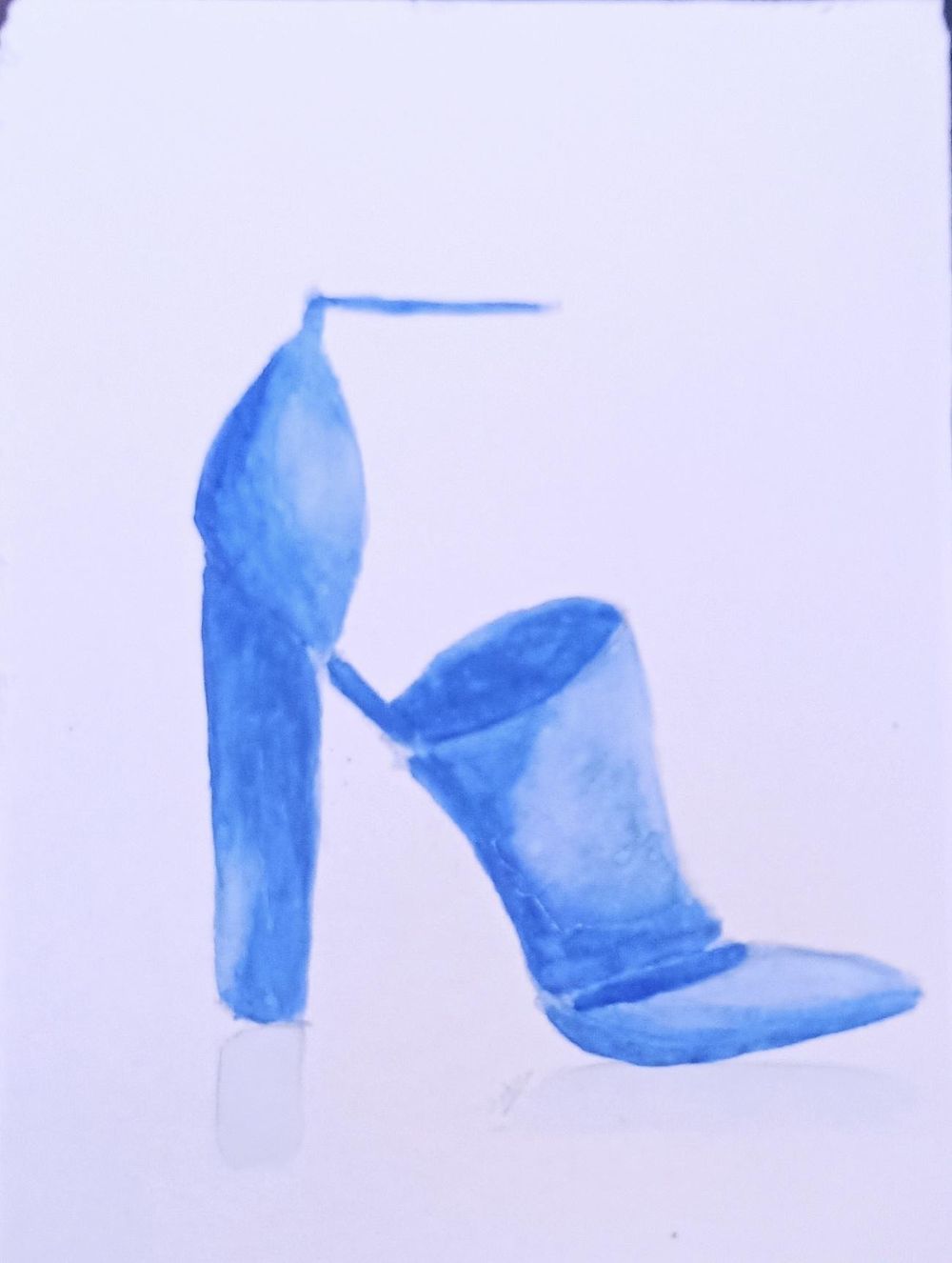 Watercolour Shoes - image 2 - student project