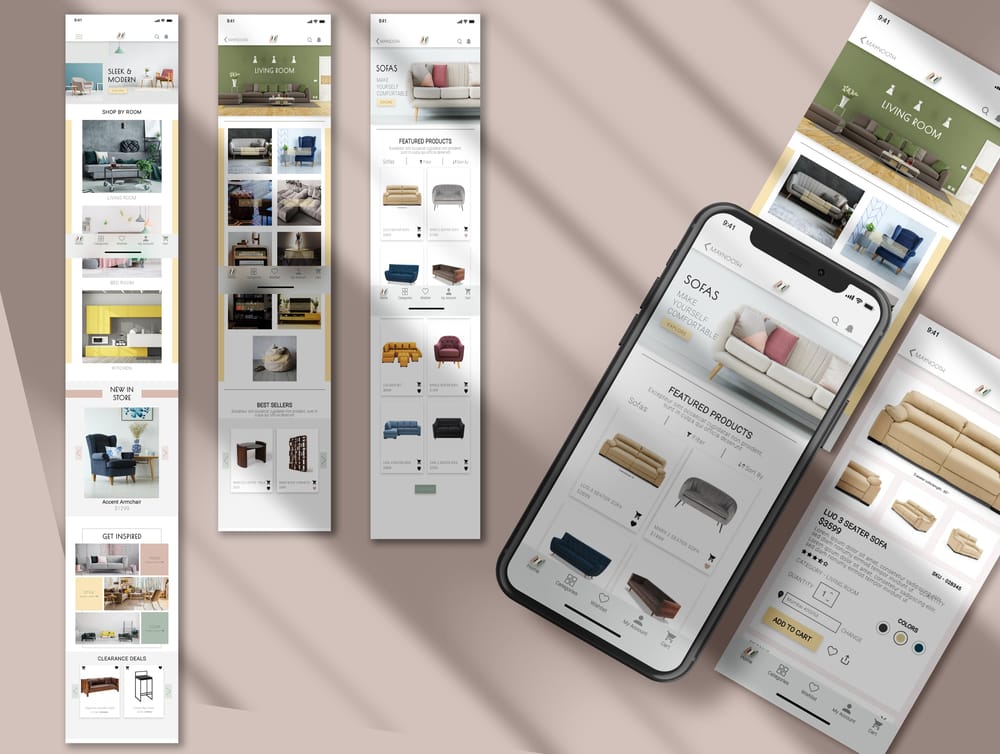 Maynooth Furniture (UI/UX Project) - image 11 - student project
