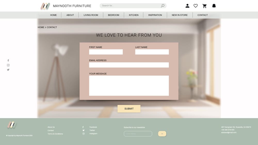 Maynooth Furniture (UI/UX Project) - image 9 - student project
