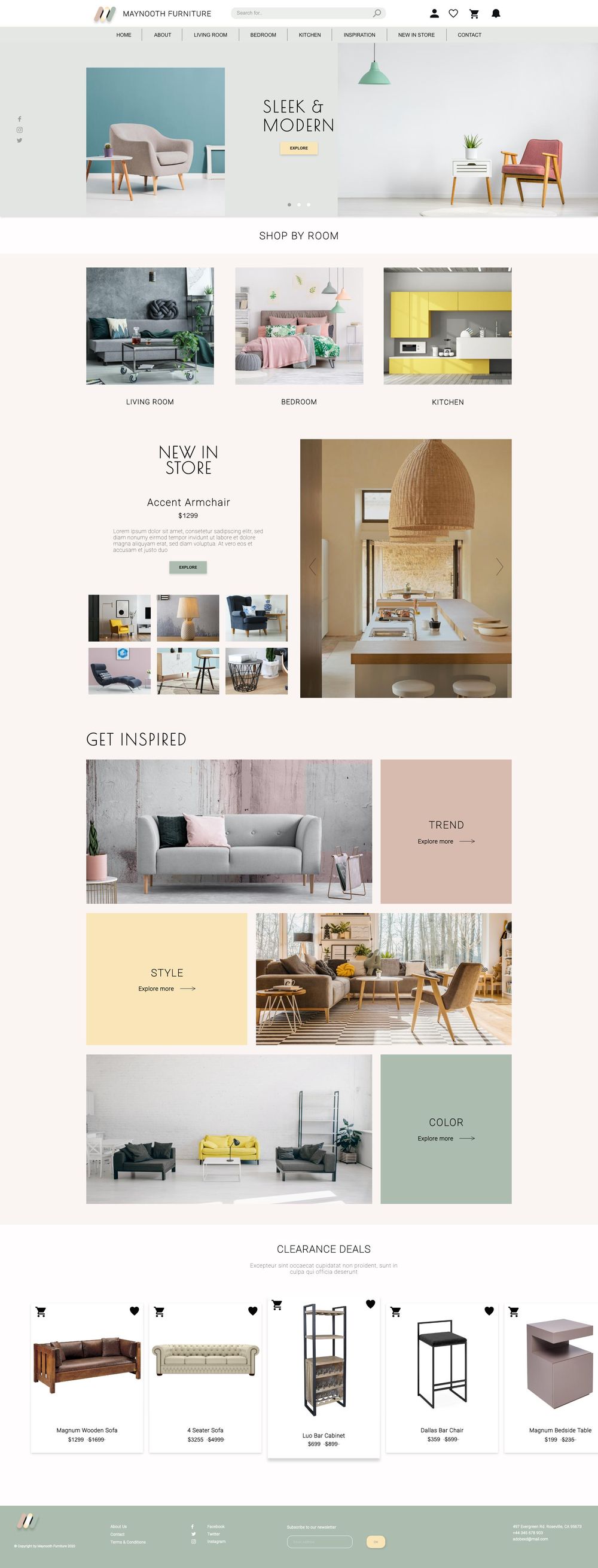 Maynooth Furniture (UI/UX Project) - image 5 - student project