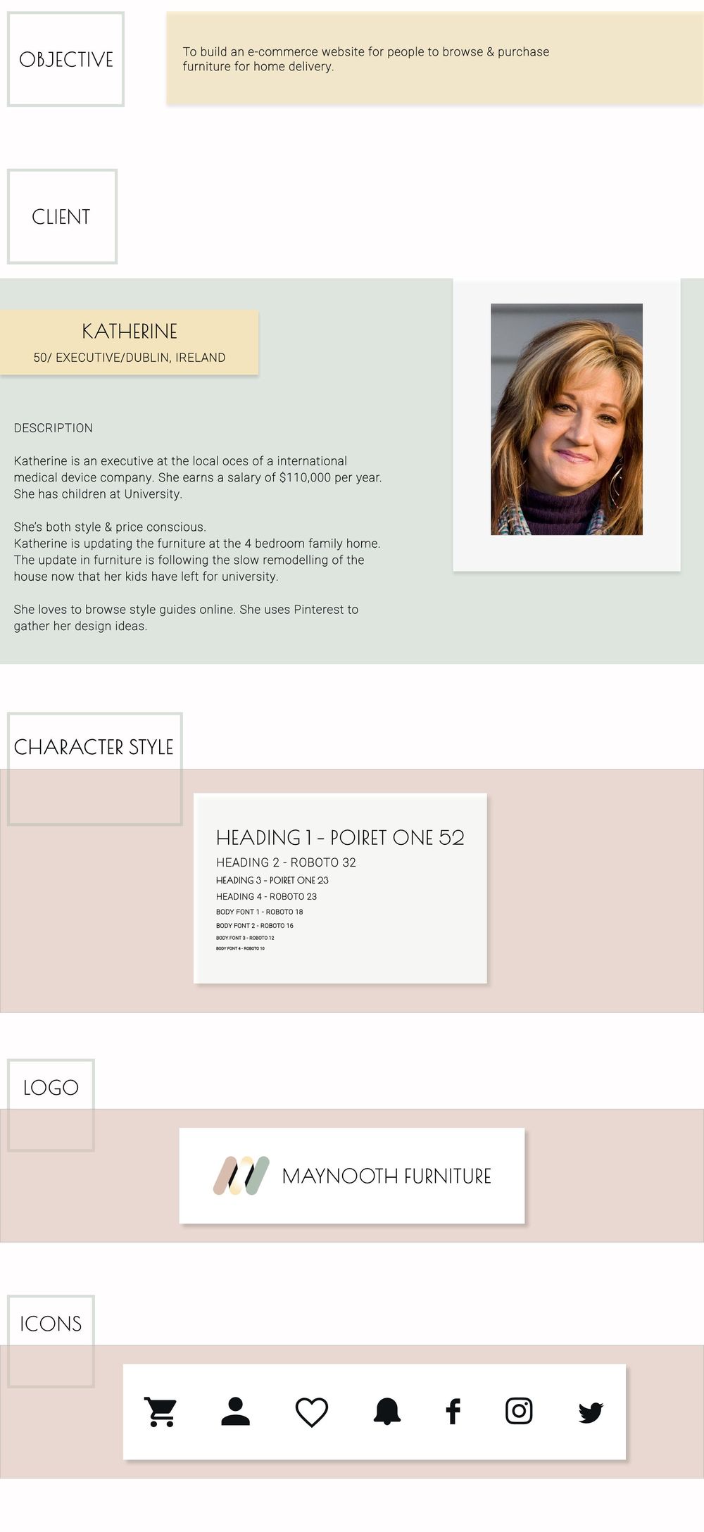 Maynooth Furniture (UI/UX Project) - image 1 - student project