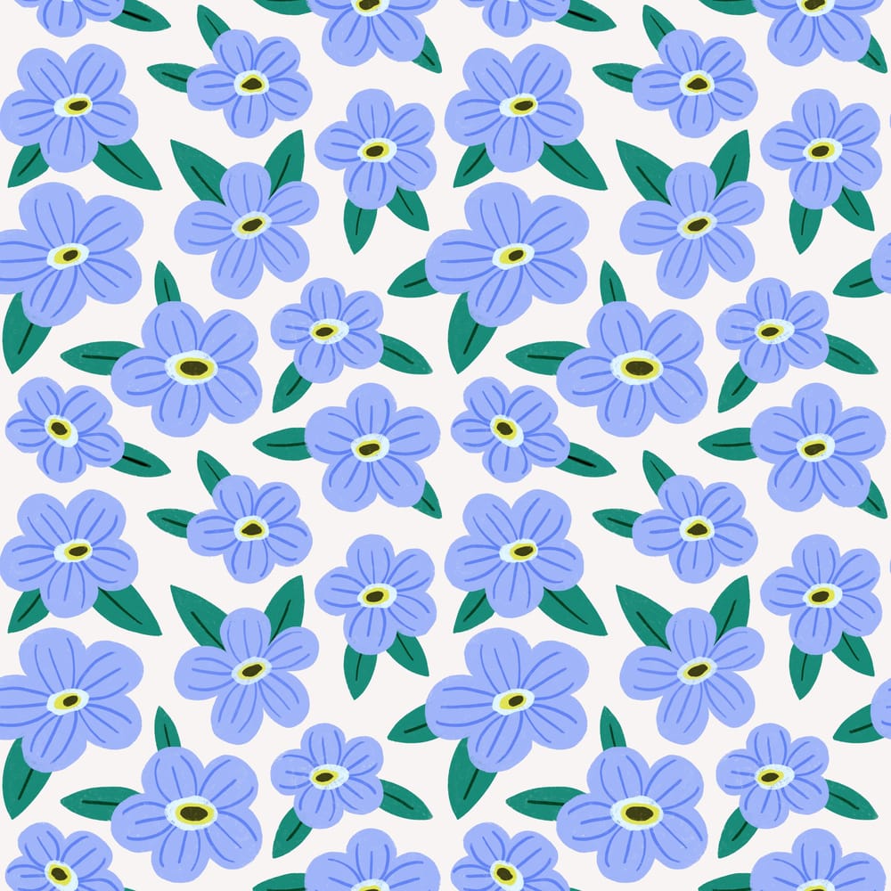 Pattern Design Using Procreate and Adobe Photoshop - image 2 - student project