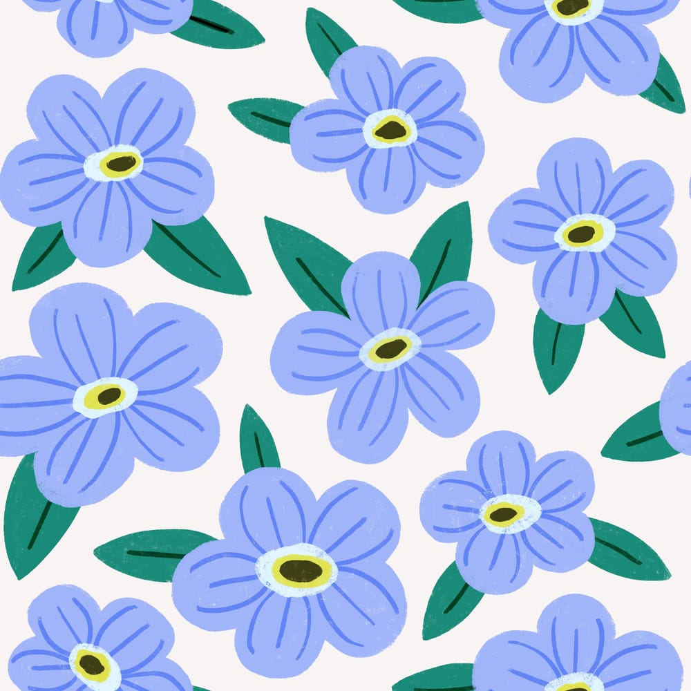 Pattern Design Using Procreate and Adobe Photoshop - image 1 - student project