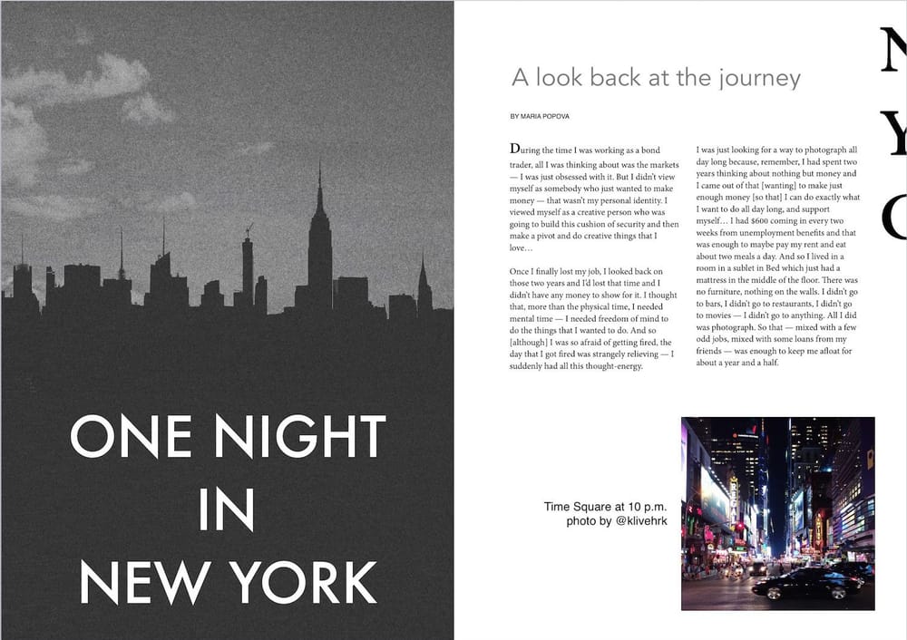 Layout design - my first one - image 1 - student project