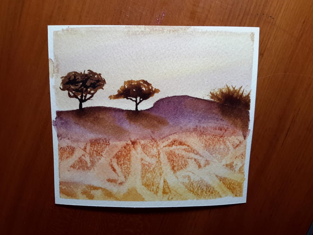 Abstract landscape - image 1 - student project