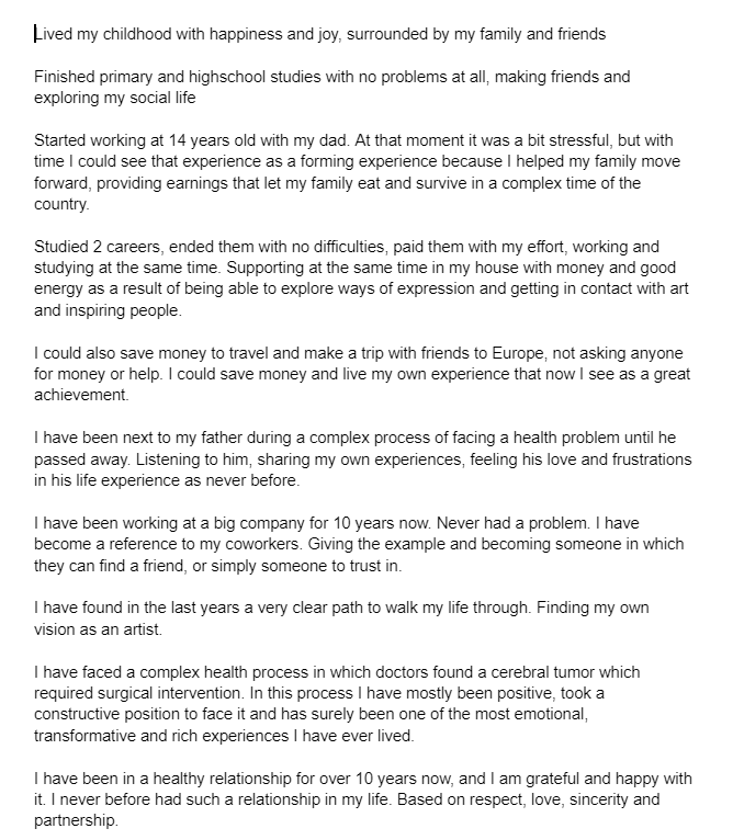 10 achievements in my life - image 1 - student project