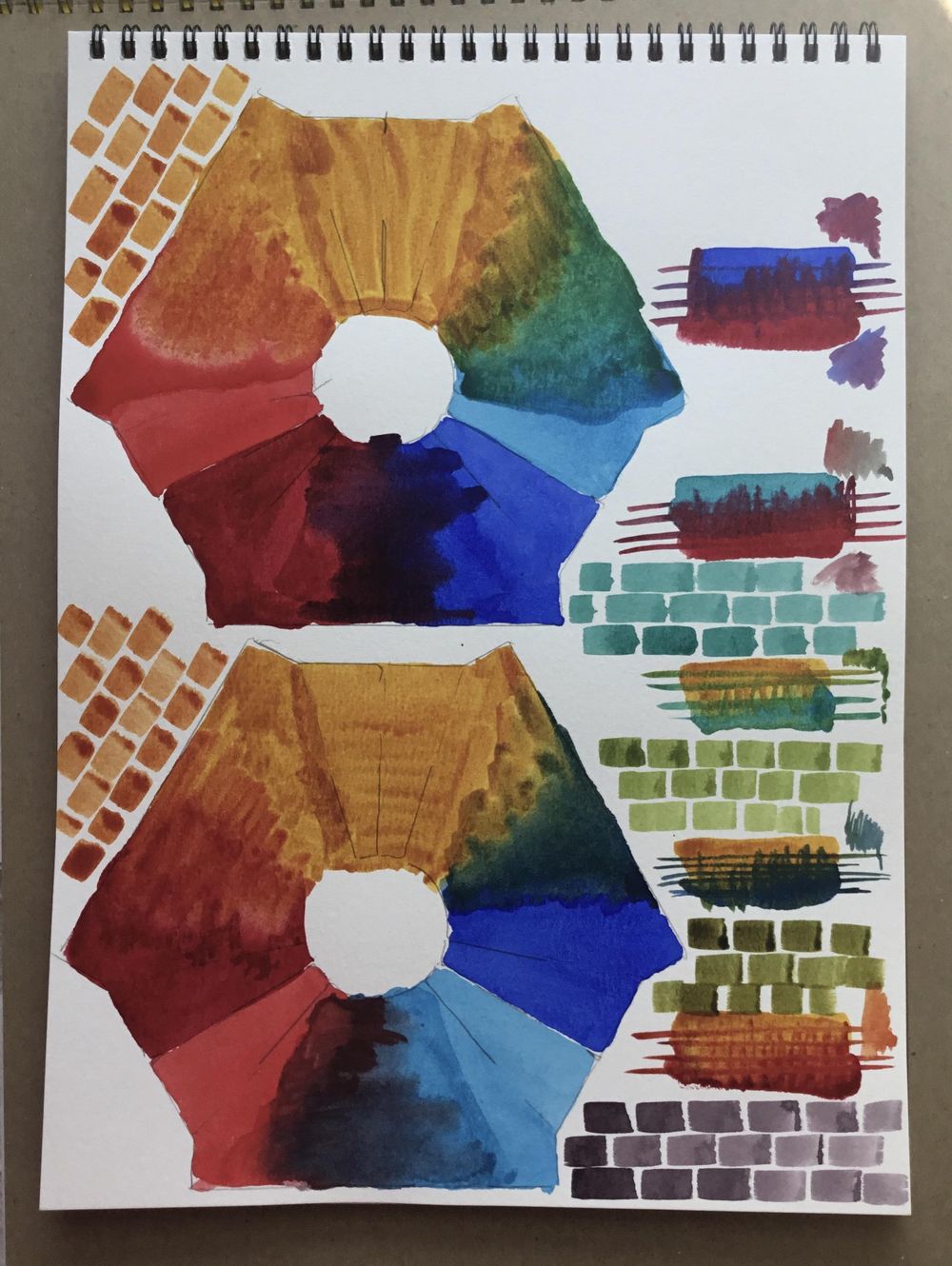 Study of pigments simplified - image 5 - student project