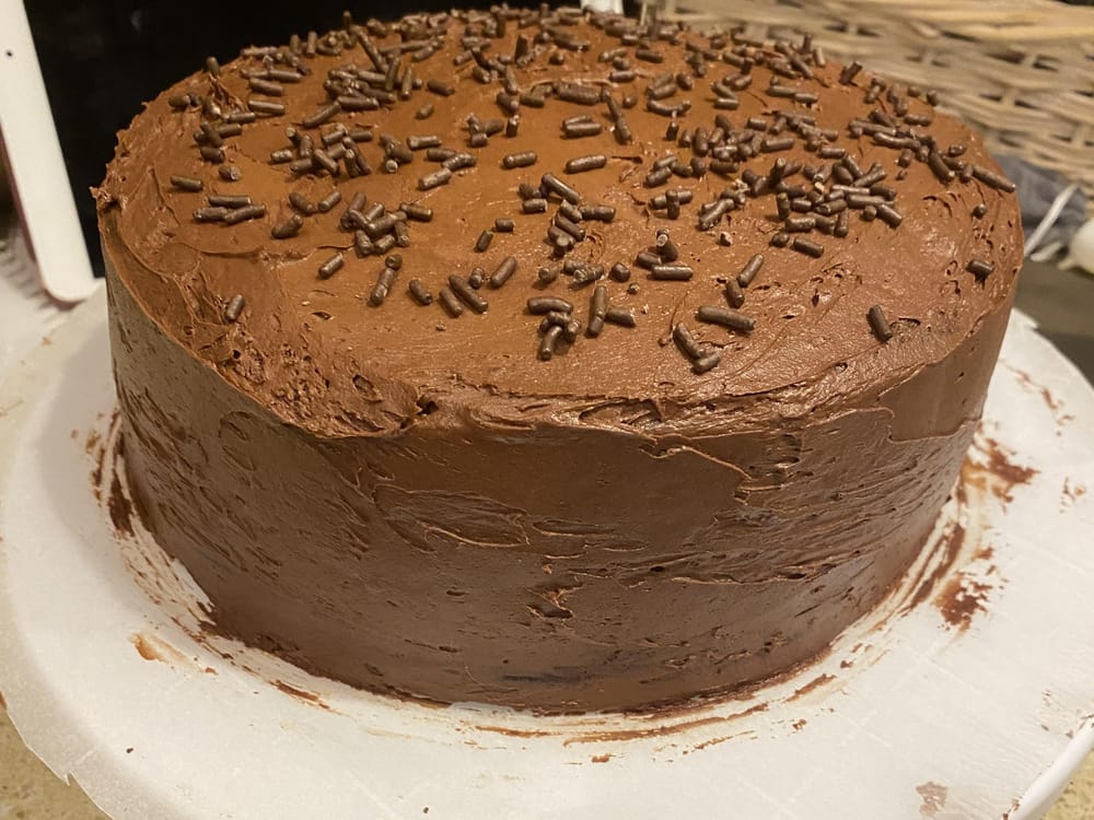 My finished cake! - image 1 - student project