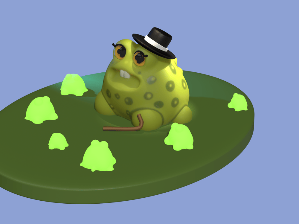 Ode to the wb frog - image 2 - student project