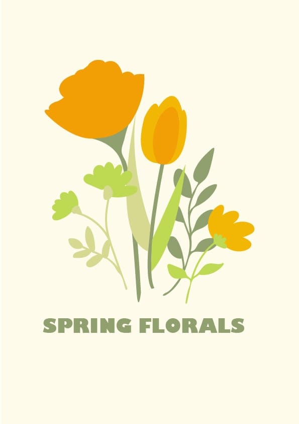 Spring Floral Pattern - image 3 - student project