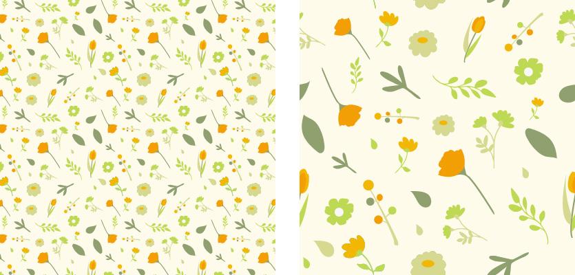 Spring Floral Pattern - image 2 - student project