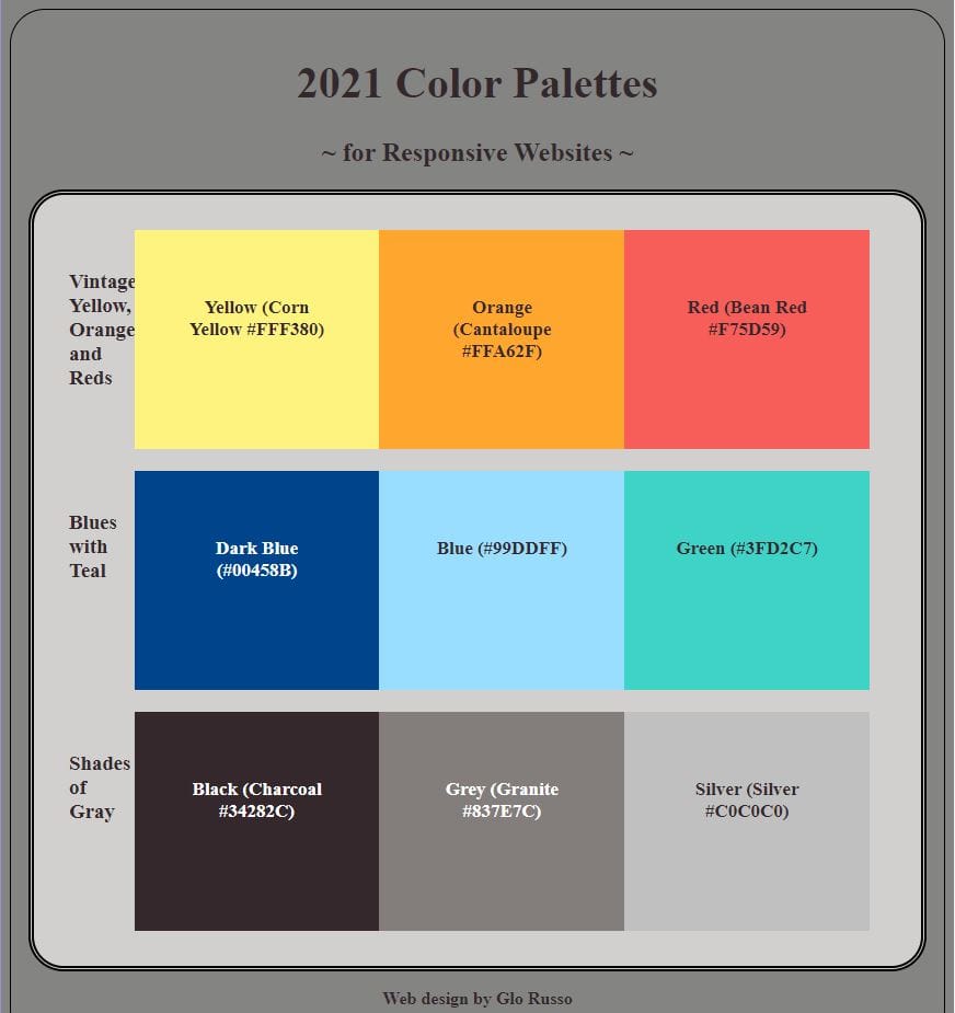 Responsive Website - image 1 - student project