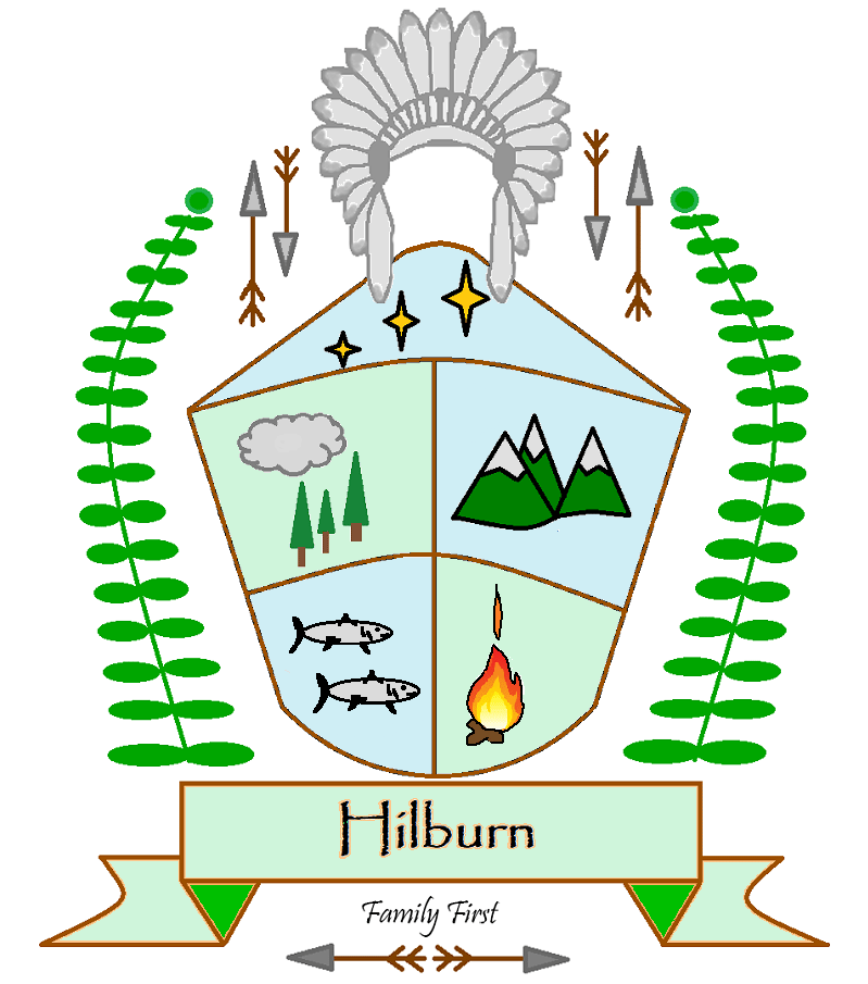 Hilburn Family Crest Skillshare Student Project